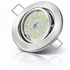 Flacher SMD LED Einbaustrahler Tomas | 230V | 5Watt | ET=30mm