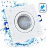 IP44 | SMD LED Einbauleuchten Marin | 5Watt | 230Volt | Quadratisch