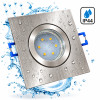 IP44 | SMD LED Einbauleuchten Marin | 5Watt | 230Volt | Quadratisch