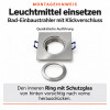 IP44 | SMD LED Einbauleuchten Marin | 7Watt | 230Volt | Quadratisch