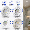 IP44 | SMD LED Einbauleuchten Marina | 5Watt | 230Volt | Rund