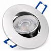 LED Einbauleuchte - 230V - 4.5W - Silber - CCT 3000-4000-6000k
