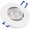 LED Einbauleuchte 4,5W, 450Lumen, Ø=90x25mm, CCT, Weiß