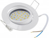 LED-Einbauleuchte „Flatty“ schwenkbar – 5W, 230V, flach (32 mm)