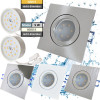 LED Einbaustrahler Marin / 230V / 5W / Loch = 60 - 68mm / ET = 32mm / IP44