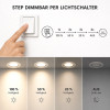 LED Einbaustrahler Marina / 230V / 5W / STEP DIMMBAR / ET = 32mm / IP44