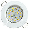 LED Einbaustrahler Tom | Flach | 230V | 5W | ET-28mm | Weiss | STEP DIMMBAR