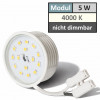LED-Modul, 5Watt, 400 Lumen, 230Volt, 50 x 23mm, Neutralweiß, 4000Kelvin