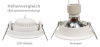 MCOB LED Modul, 5Watt, 400 Lumen, 230Volt, Step dimmbar, Warmweiß, 3000Kelvin