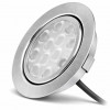 Sets Flache LED Möbel Einbauleuchte Lina 12Volt - 3Watt - 200Lumen - mit Transformator