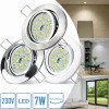 SMD LED Einbaustrahler Tomas / 230V / 7Watt / Schwenkbar / Rostfrei