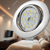 SMD LED Einbaustrahler Tomas / 230V / 7Watt / Schwenkbar / Rostfrei