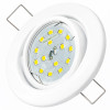 SMD LED Einbaustrahler Tomas / 230V / 7Watt / Schwenkbar / Rostfrei