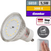 SMD LED Leuchtmittel 230Volt - 5Watt - Step dimmbar - Warmweiss