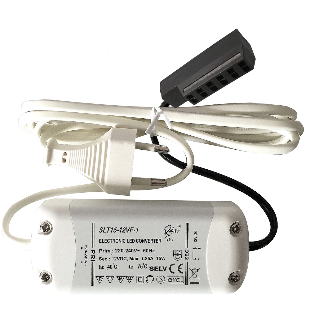Elektronischer LED Transformator / Treiber / 15W Satz - Lichtfaktor24