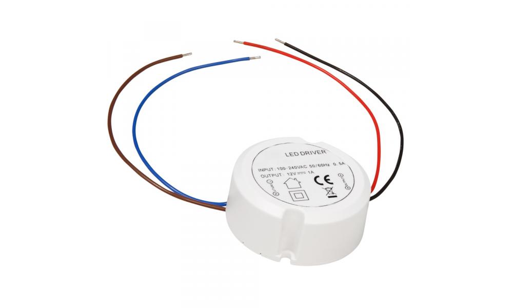 Elektronischer LED Trafo / Treiber / 0.5W -> 12W / 230V~ auf 12V ...