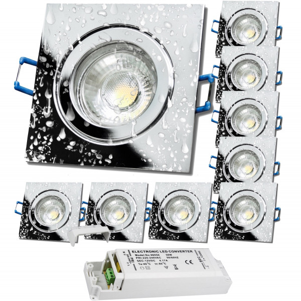 Einbaustrahler fassung