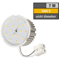 Flache SMD LED Einbaustrahler Tom / 230V / 7Watt / Eckig