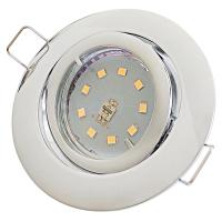 LED Licht-Panel CP-150R / Ø=150mm / IP54 / 230Volt / 10W / 800 Lumen / Loch: Ø=140mm