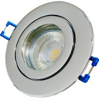 7W LED Bad Einbauleuchte Marina 230 Volt / IP44 / Clipring / 550 Lumen