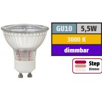 Step Dimmbar | 5W SMD LED Bad Einbauleuchte Marin 230 Volt | IP44