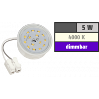 LED Einbauleuchte Marina / 230V / 7W / DIMMBAR / ET = 32mm / IP44