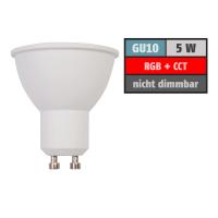 LED Einbaustrahler Marina / 230V / Gu10 Sockel / 5W / SMART WIFI / IP44 / RGB+CCT