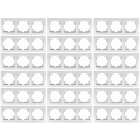 Rahmen McPower Flair, 3-fach, weiß, 18er-Pack