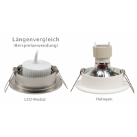 SMD LED-Modul, 3Watt, 265 Lumen, 230Volt, 50 x 25mm, Warmweiß, 3000Kelvin