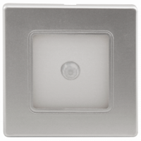 LED Wand Einbaustrahler Marvin | 230V | 2W | LED | Silber | Bewegungsmelder