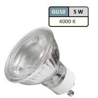 LED Einbaustrahler Tom / 230V / 5Watt / 400Lumen / Silber
