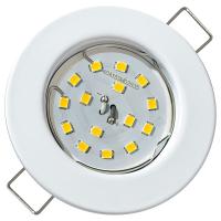 SMD LED Einbaustrahler Tom / 230V / 7Watt / 470Lumen / Weiss