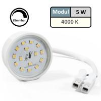 LED-Modul, 5Watt, 400 Lumen, 230Volt, 100% dimmbar, Neutralweiss, 4000Kelvin