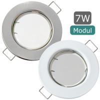 SMD LED Einbaustrahler Tom | Flach | 230V | 7W | ET-30mm | 608Lumen