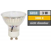 12Volt LED Einbaustrahler Jan | 3Watt | Gu5.3 Sockel | MR16 Fassung | Trafo notwendig