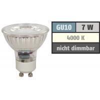 7Watt / MCOB LED Leuchtmittel Gu10 / 550Lumen / NEUTRALWEISS / 4000k