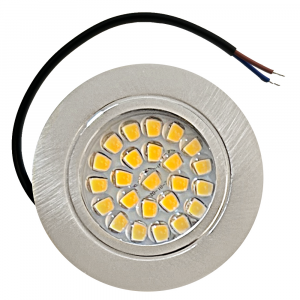 IP44 LED Möbel Einbauleuchte Ella 230V ultra flach 1 x 4W 56-60mm Lochausschnitt