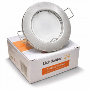 LED Einbaustrahler TOM 230V • GU10 6W • Ø 80 mm • Warmweiß