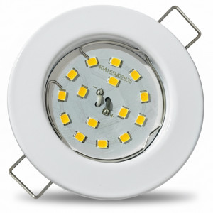 SMD LED Einbaustrahler Tom / 230V / 5Watt / 400Lumen / Weiss