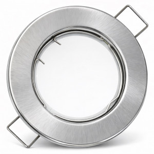 SMD LED Einbaustrahler Tom | 230Volt | 9 Watt | 900 Lumen | Silber