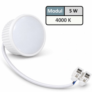 SMD LED-Modul, 5Watt, 450 Lumen, 230Volt, 50 x 25mm, Neutralweiß 4000Kelvin