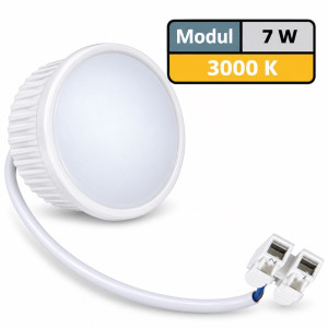 SMD LED-Modul, 7Watt, 608 Lumen, 230Volt, 50 x 25mm, Warmweiß, 3000Kelvin
